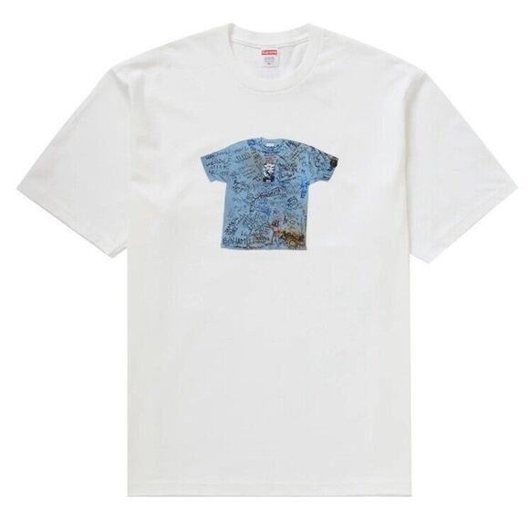 Supreme 30th Anniversary First Tee White SS24 Size XXL - Picture 1 of 5